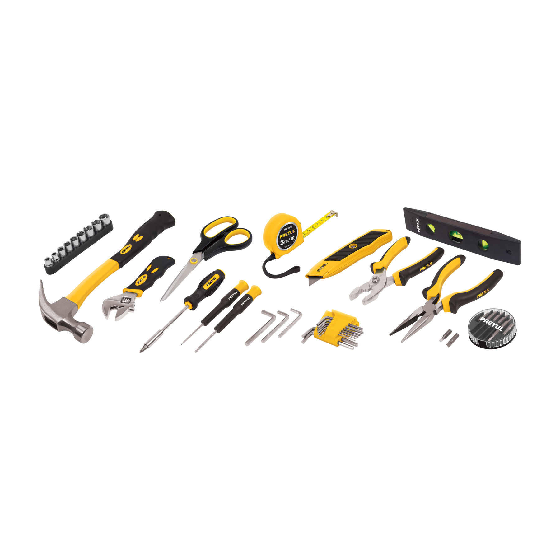 juego de herramientas, comfort grip, 42 piezas, pretul juego de herramientas, comfort grip, 42 piezas, pretul