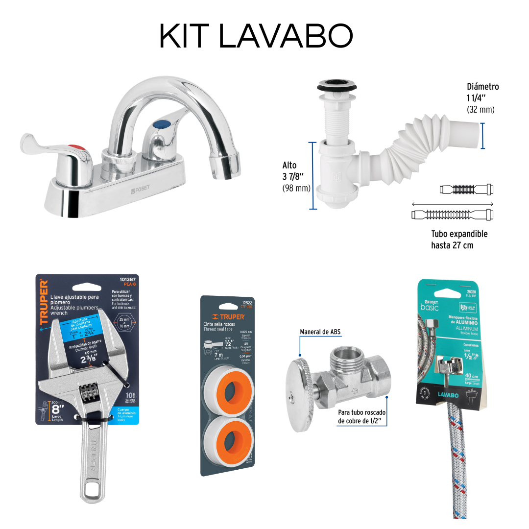 kit lavabo