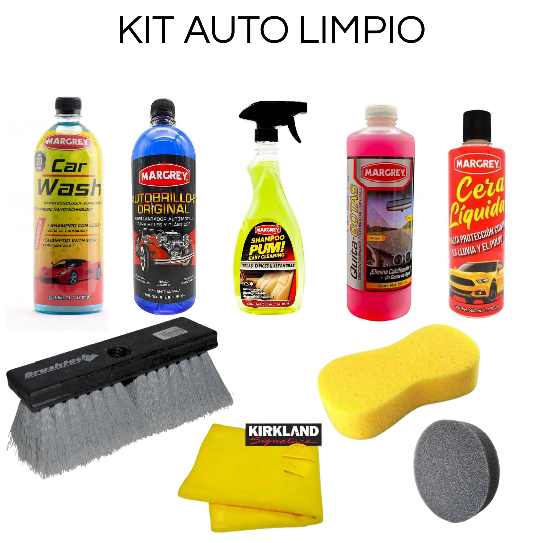 kit auto limpio